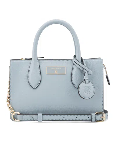 Nine West Women's Magdalina Mini Crossbody Satchel Bag In Blue