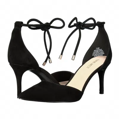 Nine West Women's Mahmud Pump In Black Suede