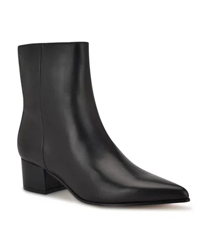 NINE WEST WOMEN'S MARIBU POINTY TOE HIGH ANKLE BOOTIES