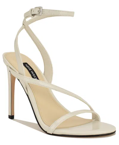 Nine West Miorla Ankle Strap Sandal In White
