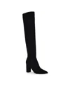 Nine West Women's Miykah Pointy Toe Over The Knee Boots In Black