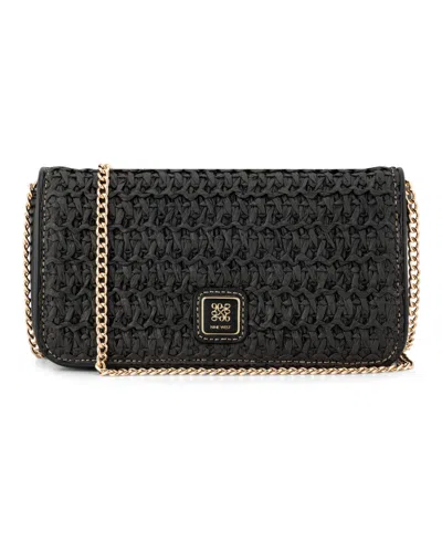 Nine West Women's Nefi Phone Chain Crossbody Bag In Black