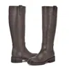 Nine West Leigha Knee High Boot In Brown