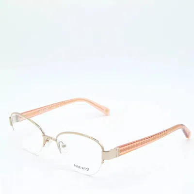 Nine West Women's Nw1054 Eyeglasses In Rose Gold