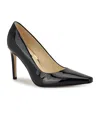 Nine West Women's Oraye Snip Toe Stiletto Pumps In Black Patent