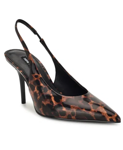 NINE WEST WOMEN'S PALOMMA SLINGBACK STILETTO PUMPS