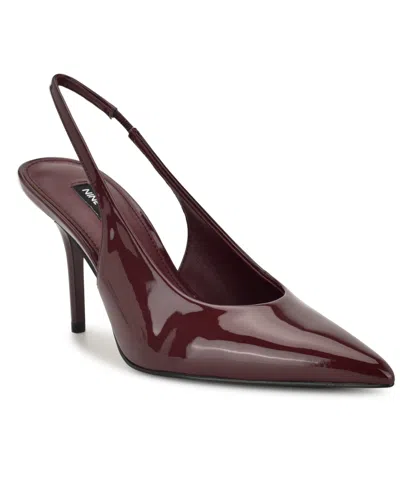 NINE WEST WOMEN'S PALOMMA SLINGBACK STILETTO PUMPS