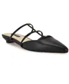 Nine West Women's Paoly Caged Slip-on Mule Flats In Black