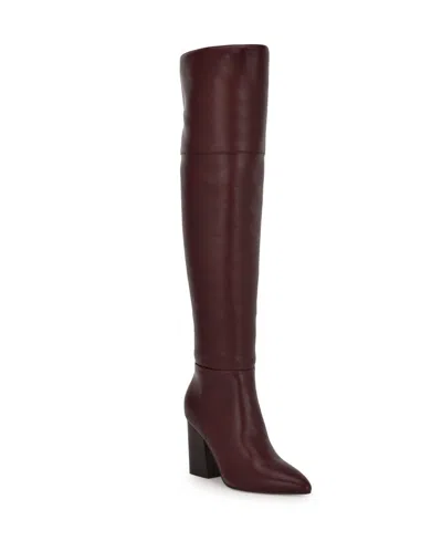 NINE WEST NINE WEST PARE POINTED TOE OVER THE KNEE BOOT 