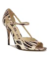 Nine West Perela Sandal In Animal Print