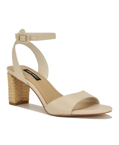 NINE WEST WOMEN'S PHEBA ANKLE STRAP DRESS SANDALS