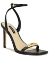 Nine West Props Ankle Strap Sandal In Black