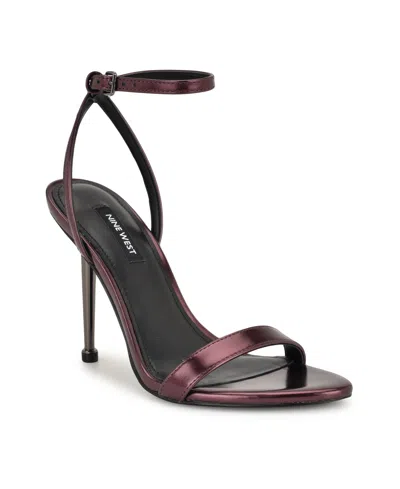 Nine West Women's Reina Ankle Strap Stiletto Sandals