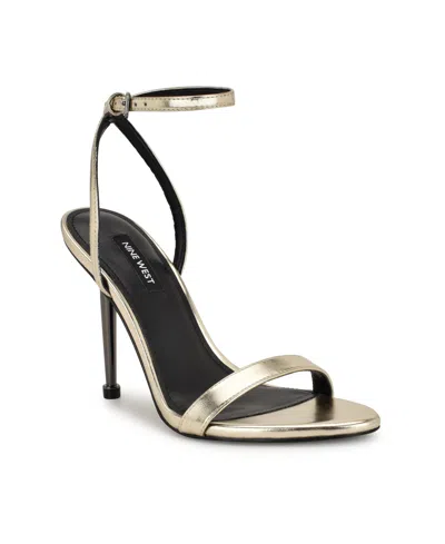 Nine West Women's Reina Ankle Strap Stiletto Sandals