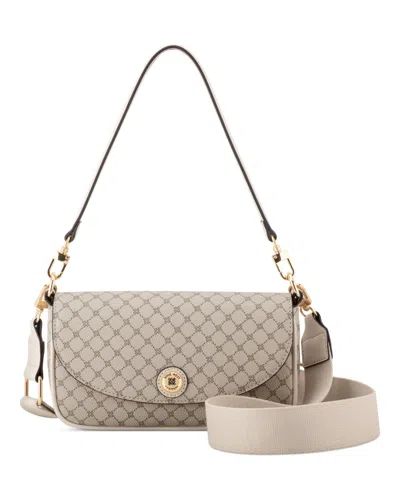 Nine West Women's Rigina Flap Shoulder Crossbody Bag In Neutral