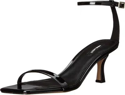 Nine West Women's Ripe 3 Kitten Heel Sandals In Black