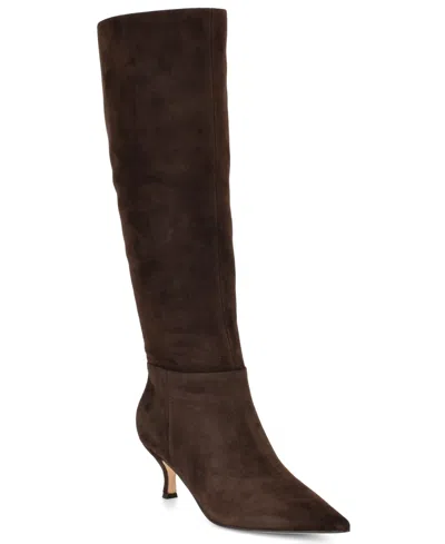 Nine West Somas Knee High Boot In Brown