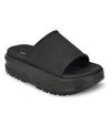 Nine West Women's Sunshin Round Toe Slip-on Casual Sandals In Black