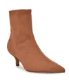Nine West Tabbie Bootie In Brown