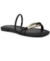Nine West Tigra Slide Sandal In Black