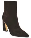 Nine West Todaye Bootie In Brown