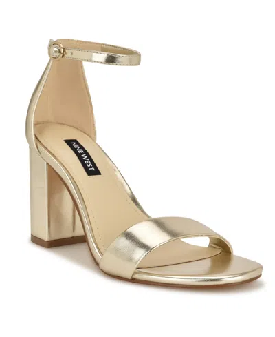 NINE WEST WOMEN'S TONIANN OPEN TOE DRESS SANDALS