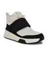 Nine West Tumble High Top Sneaker In Cream,black