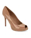Nine West Tyrah Pump In Brown