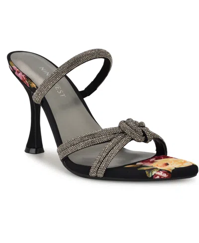 Nine West Women's Unela Slip-on Dress Sandals In Black