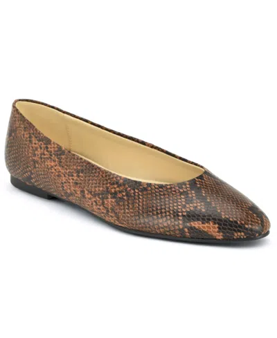 Nine West Women's Valore Slip-on Dress Ballet Flats In Animal Print