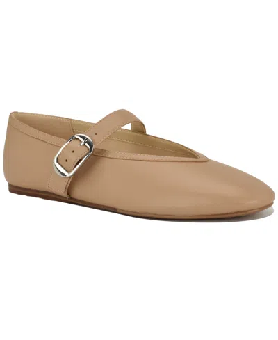 Nine West Women's Vancee Slip-on Mary Jane Flats In Brown