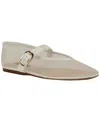 Nine West Vanceen Mary Jane Flat In Transparent