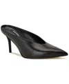 Nine West Verra Pointed Toe Mule In Black