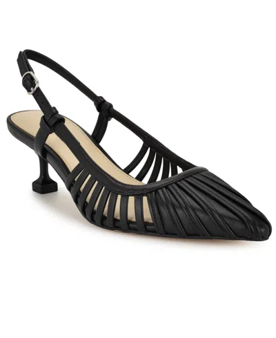 Nine West Women's Whitt Slip-on Dress Pumps In Black