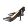 Nine West Women's Whynot Mid Flared Pumps In Black In Black