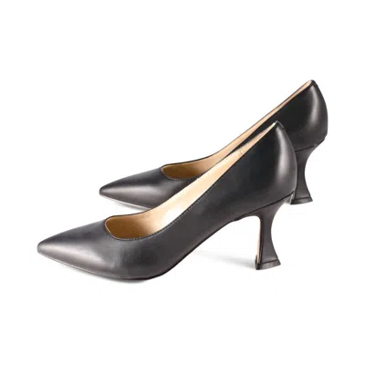 Nine West Women's Whynot Mid Flared Pumps In Black