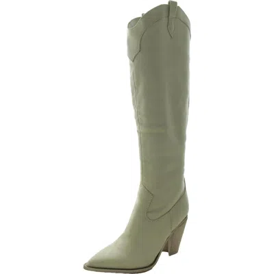 Nine West Womens Block Heel Cowboy, Western Boots In Multi