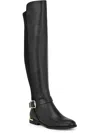 NINE WEST WOMENS FAUX LEATHER TALL OVER-THE-KNEE BOOTS