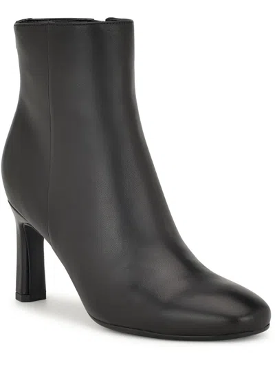 Nine West Womens Faux Suede Pull On Mid-calf Boots In Brown