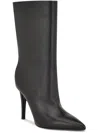 Nine West Womens Heels Pumps Mid-calf Boots In Black