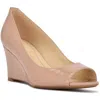 Nine West Womens Solid Man Made Loafer Heels In Pink