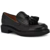 NINE WEST WOMENS TASSEL LEATHER LOAFERS