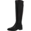 Nine West Barile 3 Womens Faux Leather Knee-high Boots In Black