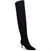 Nine West Womens Zipper Suede Knee-high Boots