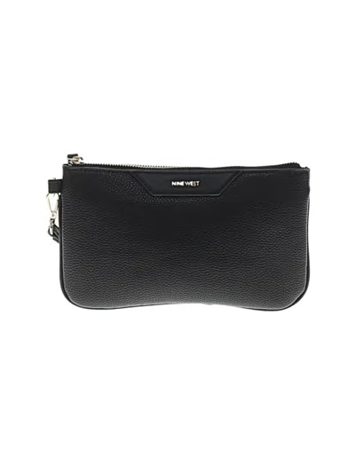 Pre-owned Nine West Wristlet In Black