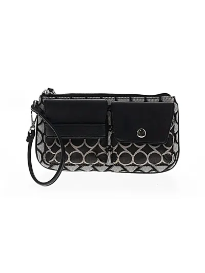 Pre-owned Nine West Wristlet In Black