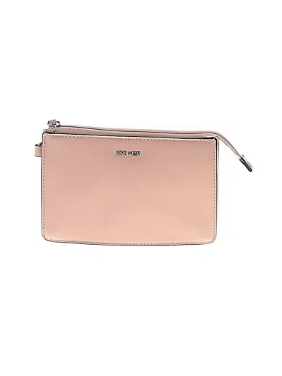 Pre-owned Nine West Wristlet In Brown