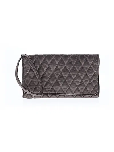 Pre-owned Nine West Wristlet In Gray