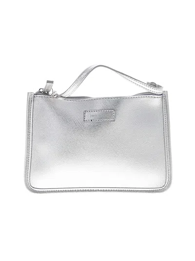 Pre-owned Nine West Wristlet In Silver