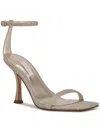 Nine West Yess Womens Buckle Dressy Heels In Gold
